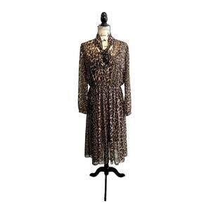Banana Republic Leopard Print Dress